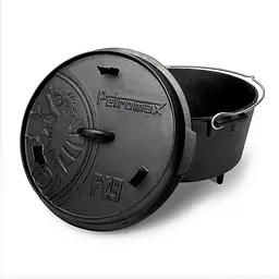 Казан-жарівня чавунна Petromax Dutch Oven ft9 на ножках 7.5 л (1017-ft9) - мініатюра 3