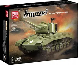 Конструктор танк М26  на радіокеруванні Mould King   Pershing Tank Technik військова техніка для дорослих та дітей 1054 деталі - мініатюра 7