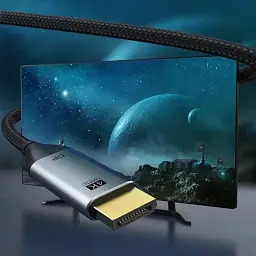 Кабель CABLETIME USB Type-C to DisplayPort (сумісний з Thunderbolt 3/4) 1.8m 4K/60Hz для MacBook/iMac - мініатюра 8