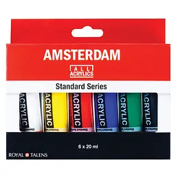 Набір акрилових фарб Amsterdam Standard 6х20 мл (8712079329310)