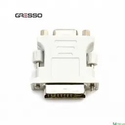 Переходник DVI(F) -> VGA(M) Gresso (GRA6008DVIVGAFM)