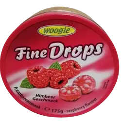 Льодяники Woogie Fine Drops зі смаком малини 175г - мініатюра 5