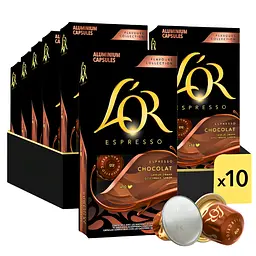 Набір кави в капсулах Nespresso L`OR Espresso Chocolat 100 шт