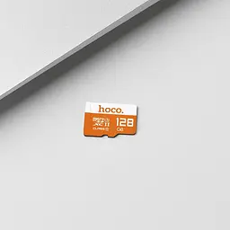 Карта пам'яті Hoco TF 128GB SDXC Class10 U3 USB3.0 High-Speed ​​помаранчевий - мініатюра 2