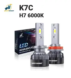 Автолампи DAWN KNIGHT K7C H7 6000K з обманкою (Canbus), комплект 2 шт
