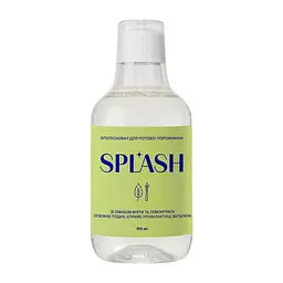 Ополіскувач для ротової порожнини Splash зі смаком м'яти та лемонграсу 300 мл