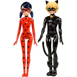 Набір ляльок Miraculous Basic Леді Баг і Супер-Кіт (50275) - мініатюра 4