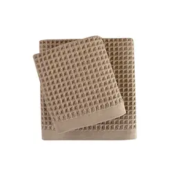 Рушник Lotus Home - Waffle cocoa какао 90x150 - мініатюра 2