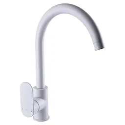 Змішувач для кухні Topaz Barts TB 07403-H36-W Білий