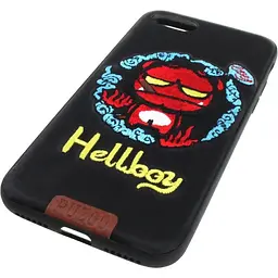 Чохол-накладка PUZOO TPU+TPU with stitchwork craft Star show iPhone 7/8/SE 2020 Black Hellboy - мініатюра 4