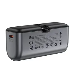 Портативний ЗП Power Bank Acefast M9 PD20W 5000 mAh Black - мініатюра 3