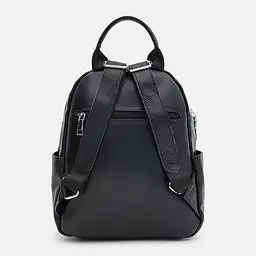 Шкіряний жіночий рюкзак Ricco Grande K18885bl-black - мініатюра 3