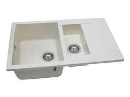 Кухонна мийка Miraggio LAPAS jasmine (0000021) Граніт, Врізна, Жасмин - мініатюра 3