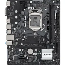 Материнська плата AsRock H410M-H/M.2 SE (H410M-H/M.2 SE) (Socket 1200, Intel H410, Micro-ATX)