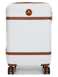 Валіза маленька S ABS-пластик Worldline Airtex 629 56×36×22см 38л Біла - мініатюра 3