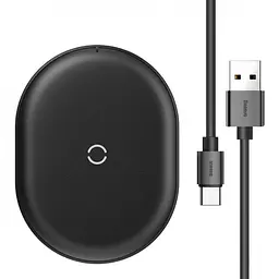Бездротовий зарядний пристрій Baseus Cobble Wireless Charger 15W WXYS-01 Black