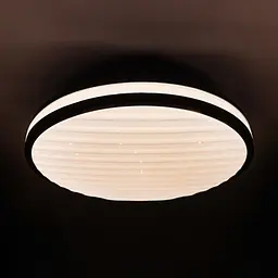 Стельовий світильник Grill матовий 36W 375 x 60 мм 4000К 2900Lm без пульта чорний - мініатюра 4