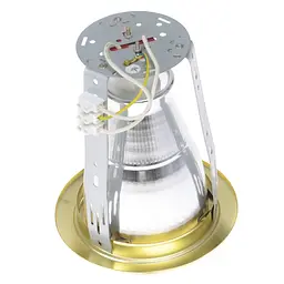 Світильник стельовий Brille Downlight VDL-40 PB врізний (166203) - мініатюра 2