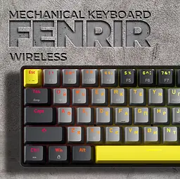 Механічна ігрова клавіатура GamePro GPMK-130G Pro Black Hot-Swap Outemu Red Switch RGB 2.4G/Bluetooth/USB - мініатюра 5