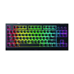 Клавіатура Razer BlackWidow V4 Low-Profile TKL Wireless/Bluetooth/USB Orange Switch UA Black (RZ03-05450700-R3M1)