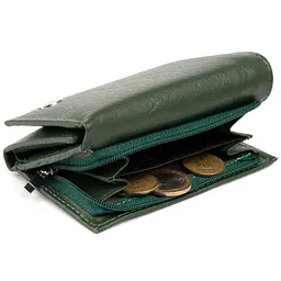 Горизонтальне портмоне зі шкіри унісекс на магніті ST Leather 12х7,5х2,5 см acs0029678 - мініатюра 4