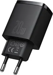 Зарядний пристрій Baseus Compact Quick Charger U+C 20W EU black (CCXJ-B01)