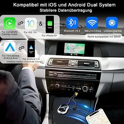 Адаптер CarPlay / Android Auto 3-в-1 для бездротового підключення - мініатюра 4