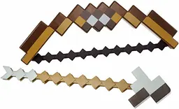 Піксельний лук Майнкрафт Minecraft Оригінал - мініатюра 3