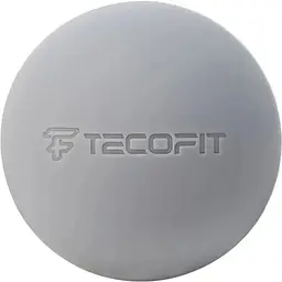 М'яч масажний TECOFIT 6.5 см Сірий (640)