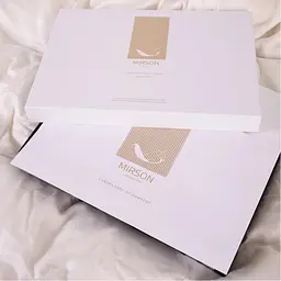 Постільна білизна MirSon 03 Creamy 2 x 160 x 220 сімейний Євро (2200009369094) - мініатюра 2