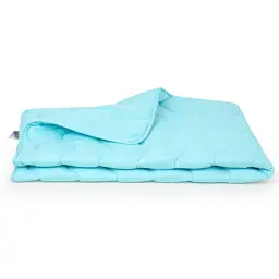 Ковдра MirSon вовняна №1640 Eco Light Blue 155х215 (2200002653183) - мініатюра 5
