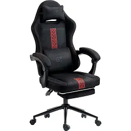 Геймерське крісло GT Racer X-2331 Fabric Black/Red - мініатюра 3