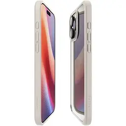 Прозорий чохол Spigen Ultra Hybrid Natural Titanium для iPhone 16 Pro (ACS08127) - мініатюра 3