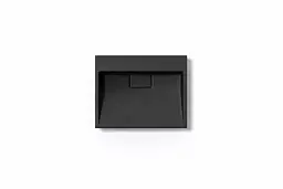 Умивальник VBI Este підвісний без отвору під змішувач 60x38 см black VBI-019908 - мініатюра 3