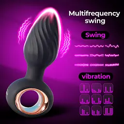 Анальна пробка - Aisi Twisting Anal Plug - мініатюра 10