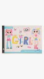 Альбом для малювання Апельсин Girl АП-0303 20 аркушів