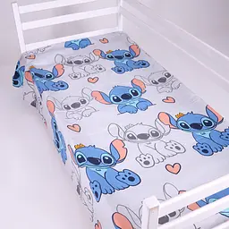 Комплект постільної білизни Mirson Бязь Stitch Vibes Beige 110х140 см (2200012554258) - мініатюра 5