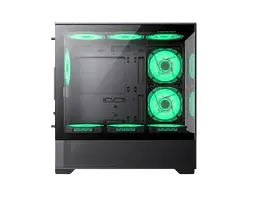 Корпус GameMax Vista M Black (Vista MB) - мініатюра 2