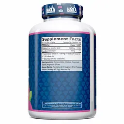 Вітаміни та мінерали Haya Labs Vitamin C with Rose Hips 1000 mg High Potency, 100 таблеток - мініатюра 2