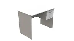 Стіл комп'ютерний Вінсент Ferrum-decor 750x1000x600 ДСП Біле 16 мм (FRD-104782) - мініатюра 2
