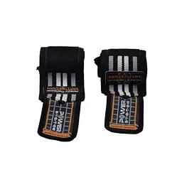 Кистьові бинти Wrist Wraps Power System PS-3500_Grey-Black - мініатюра 2