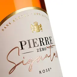 Ігристе вино безалкогольне Pierre Zero Signature Rose Sparkling, рожеве, напівсолодке, 0,75 л - мініатюра 3