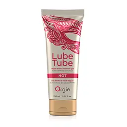 Зігрівальна змазка (лубрикант) для секса Lube Tube HOT Orgie (Бразилія-Португалія)