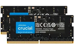 Пам'ять SO-DIMM, DDR5, 8Gb x 2 (16Gb Kit) 5600 MHz Crucial teh0028112