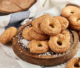 Печиво Biscotti Кокоша 400 г (905306) - мініатюра 4