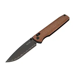 Ніж складаний SRM Terrier 258L-MN2, коричневий - мініатюра 8