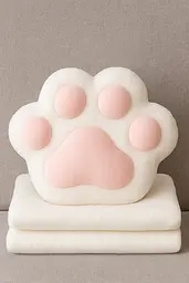 Плед лапка біла