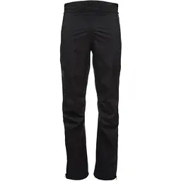 Штани Black Diamond M Stormline Stretch FL ZP Rain Pants L Чорний (1033-BD Z9LC.015-L)