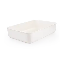 Ящик для зберігання МВМ My Home FH-12 L 360х257х80 мм білий (FH-12 L WHITE) - мініатюра 2
