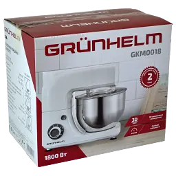 Кухонна машина Grunhelm GKM0018 1800 Вт 6 швидкостей (95333) - мініатюра 10